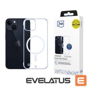 Back panel cover 3MK  3mk Just20g MagCase for iPhone 14 Plus - transparent 