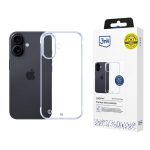 Back panel cover 3MK  3mk Just20g Clear Case for Apple iPhone 16 Plus - transparent 