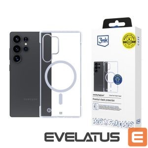 Back panel cover 3MK  3mk Just20g MagCase for Samsung Galaxy S25 Ultra - Transparent 