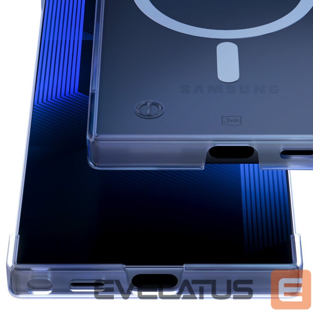Back panel cover 3MK 3mk Just20g MagCase for Samsung Galaxy S25 Ultra - Transparent