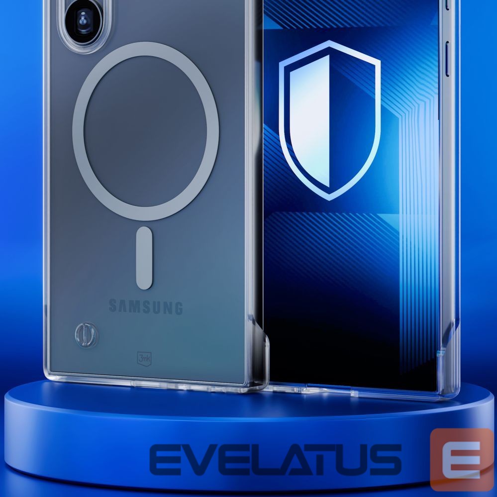 Back panel cover 3MK 3mk Just20g MagCase for Samsung Galaxy S25 Ultra - Transparent