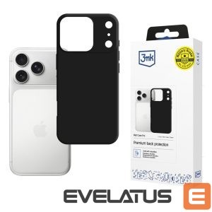 Back panel cover 3MK  3mk Matt Case Pro for Apple iPhone 17 Pro Max - Matte Black 