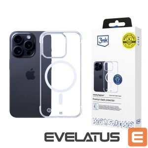 Back panel cover 3MK  3mk Just20g MagCase for iPhone 16 Pro Max - Transparent 