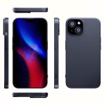 Back panel cover 3MK  3mk Matt Case Pro for Apple iPhone 15 - matte black 