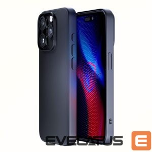 Back panel cover 3MK  3mk Matt Case Pro for Apple iPhone 15 Pro - Matte Black 