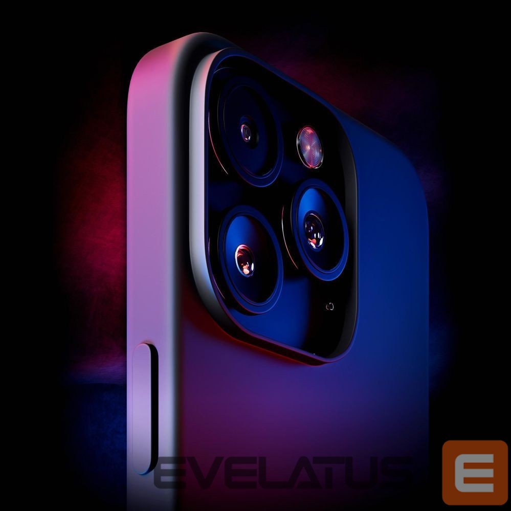 Back panel cover 3MK 3mk Matt Case Pro for Apple iPhone 15 Pro - Matte Black