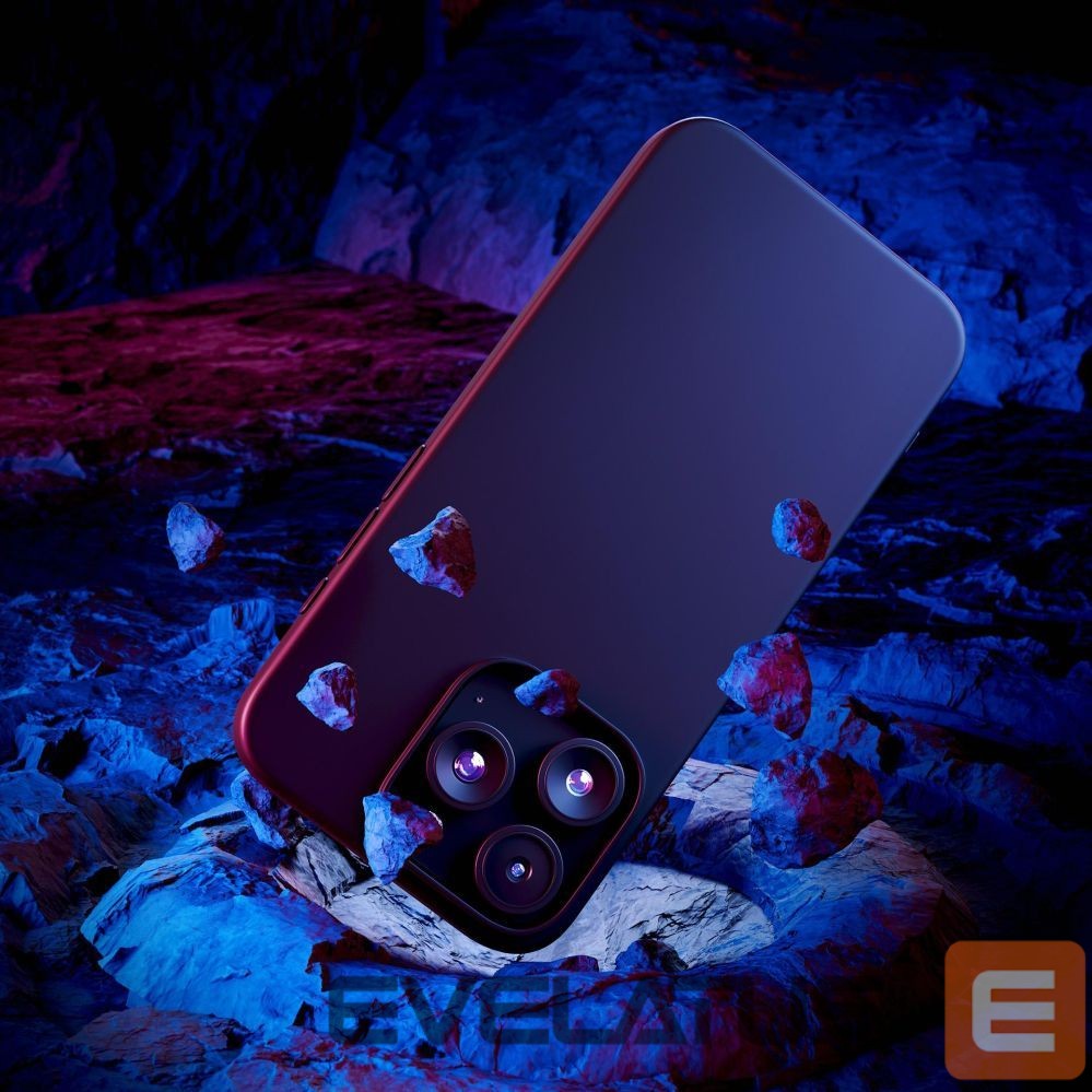 Back panel cover 3MK 3mk Matt Case Pro for Apple iPhone 15 Pro - Matte Black