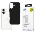 Back panel cover 3MK  3mk Matt Case Pro for Apple iPhone 17 - matte black 
