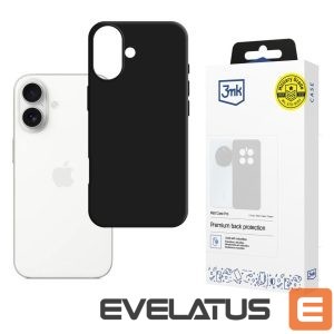 Back panel cover 3MK  3mk Matt Case Pro for Apple iPhone 17 - matte black 