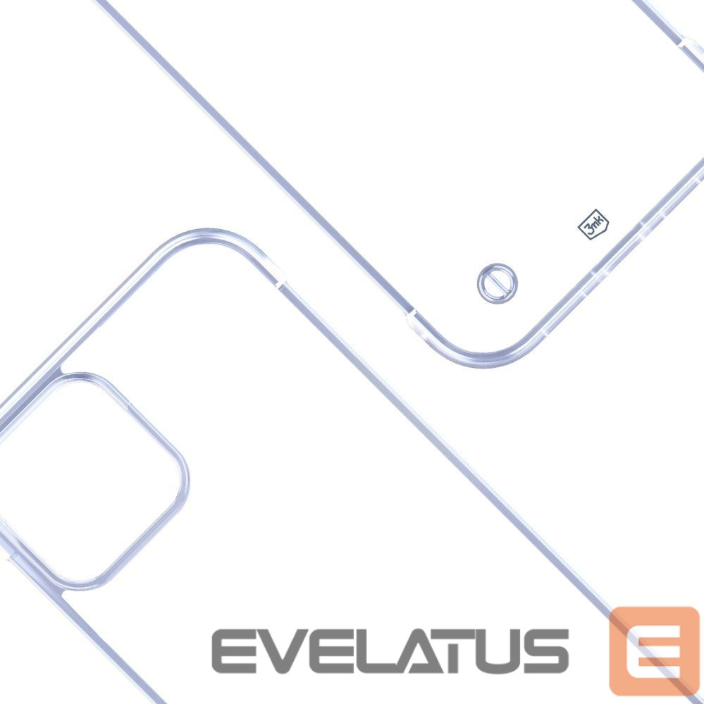 Back panel cover 3MK 3mk Just20g Clear Case for Apple iPhone 15 - transparent
