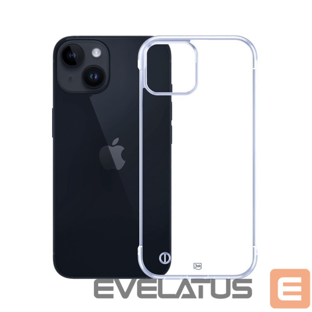 Back panel cover 3MK 3mk Just20g Clear Case for Apple iPhone 15 - transparent
