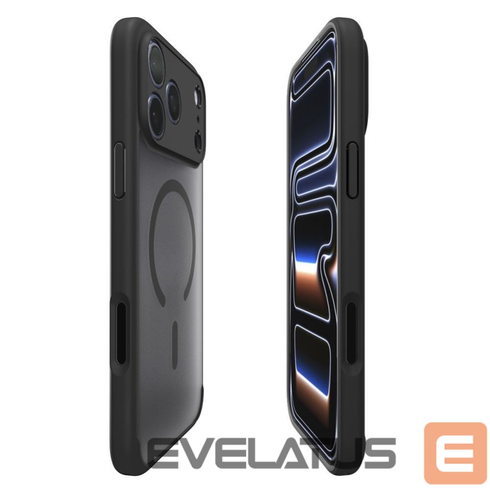 Back panel cover Spigen Spigen Ultra Hybrid MagSafe Case for iPhone 17 Pro Max - Black