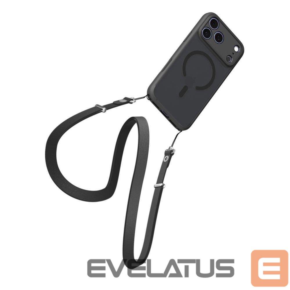 Back panel cover Spigen Spigen Ultra Hybrid MagSafe Case for iPhone 17 Pro Max - Black