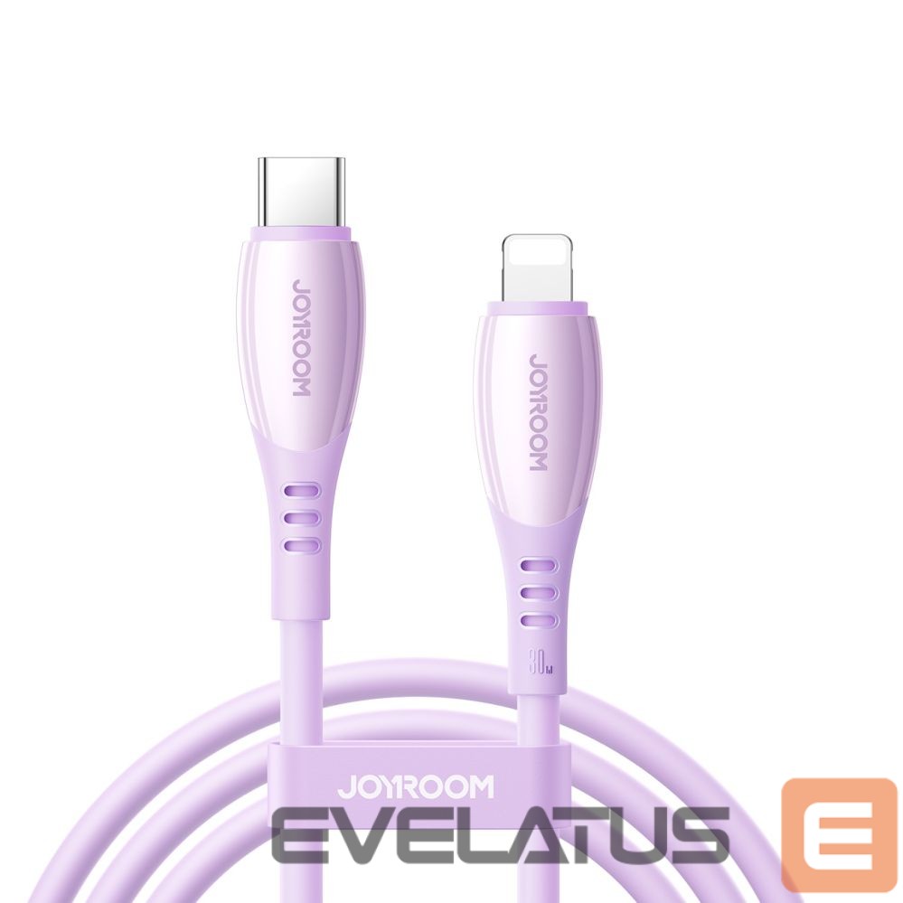 Cable Joyroom Joyroom S-A59 Vibrant Series 30W USB-C - Lightning cable 1.2m - purple