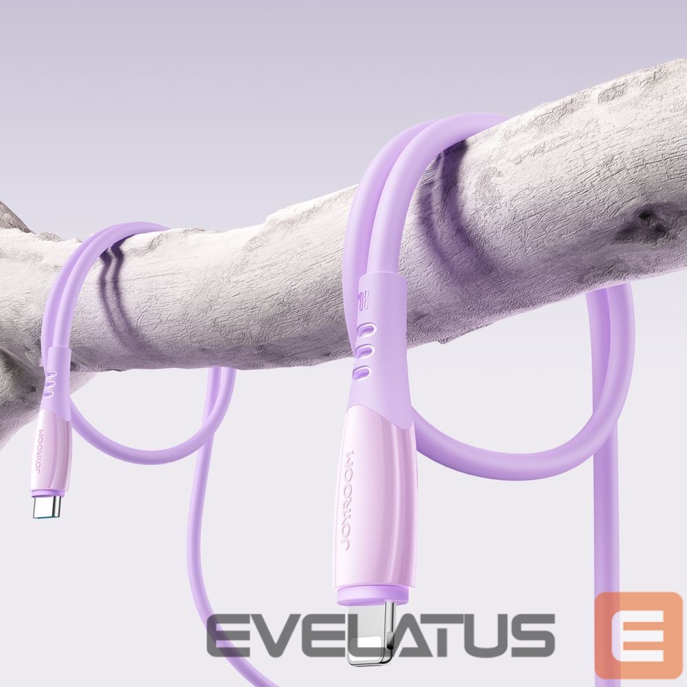 Cable Joyroom Joyroom S-A59 Vibrant Series 30W USB-C - Lightning cable 1.2m - purple