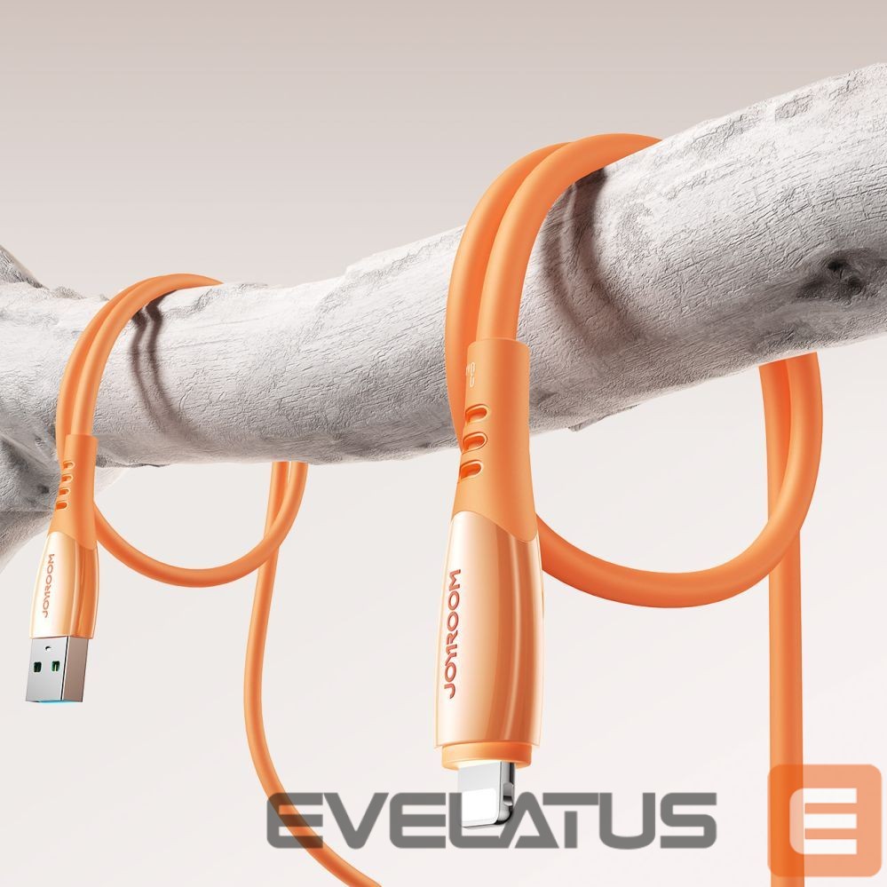 Cable Joyroom Joyroom S-A59 Vibrant Series 3A USB-A - Lightning cable 1.2m - orange