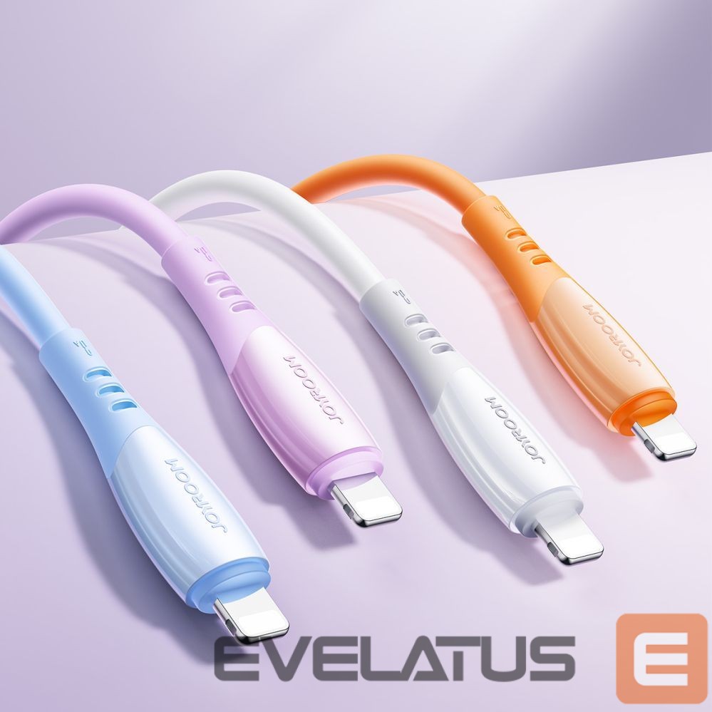 Cable Joyroom Joyroom S-A59 Vibrant Series 3A USB-A - Lightning cable 1.2m - purple