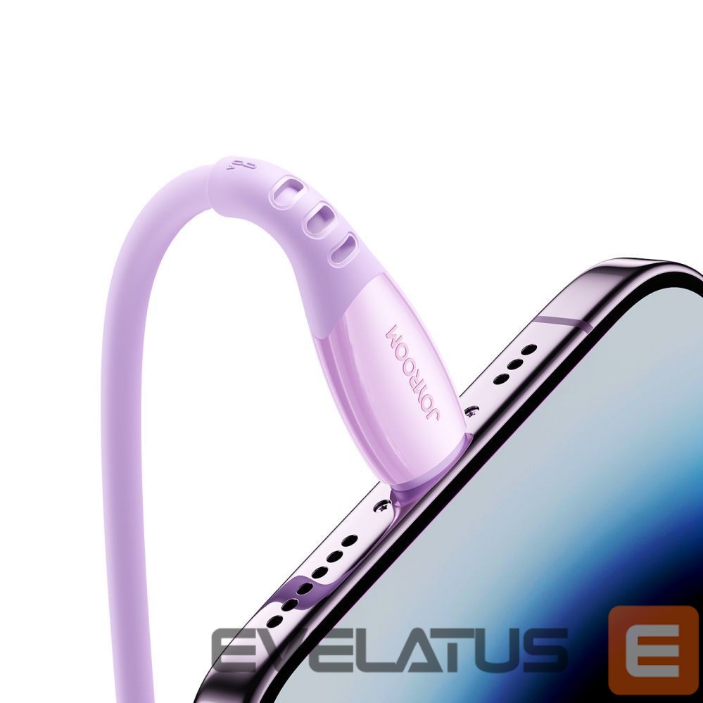 Cable Joyroom Joyroom S-A59 Vibrant Series 3A USB-A - Lightning cable 1.2m - purple
