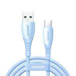 Cable Joyroom  Joyroom S-A59 Vibrant Series 3A USB-A - USB-C cable 1.2m - blue 