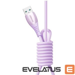 Cable Joyroom  Joyroom S-A59 Vibrant Series 3A USB-A - USB-C Cable 1.2m - Purple 