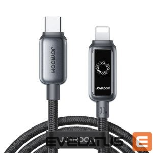 Cable Joyroom  Joyroom S-A55 StarFlight 30W USB-C - Lightning cable 1.2m - black 