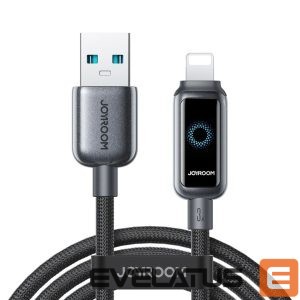 Cable Joyroom  Joyroom S-A55 StarFlight 3A USB-A - Lightning cable 1.2m - black 