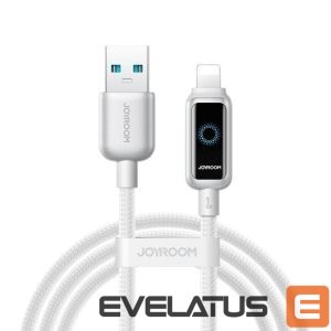 Cable Joyroom  Joyroom S-A55 StarFlight 3A USB-A - Lightning cable 1.2m - white 