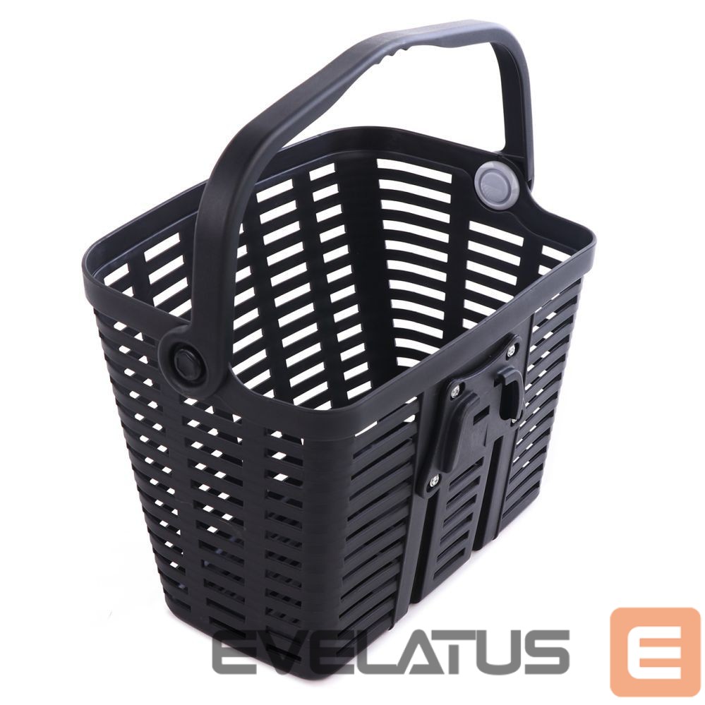 Bicycle accessory Wozinsky Wozinsky WKR-PK plastic handlebar bicycle basket - black