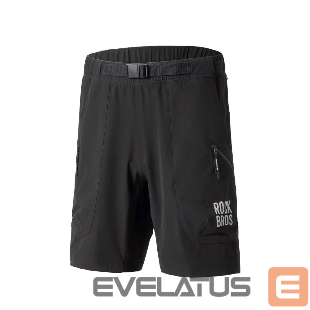 Bicycle accessory Rockbros Rockbros YDDK015 shorts with belt size L - black