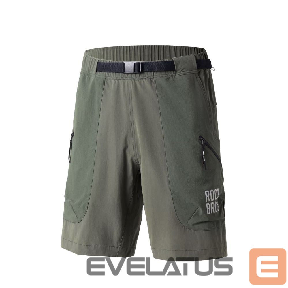Bicycle accessory Rockbros Rockbros YDDK015 shorts with belt size M - green