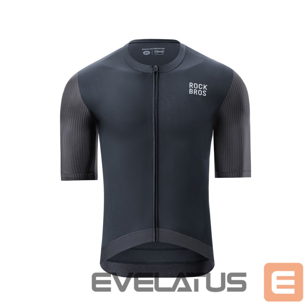 Bicycle accessory Rockbros Rockbros 15200025 Short Sleeve Cycling Jersey Size L - Black