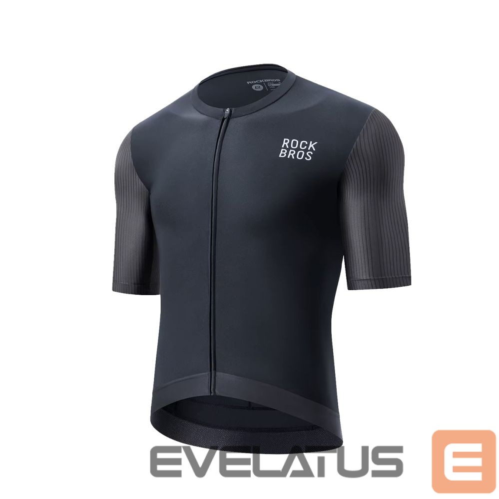 Bicycle accessory Rockbros Rockbros 15200025 Short Sleeve Cycling Jersey Size XXL - Black
