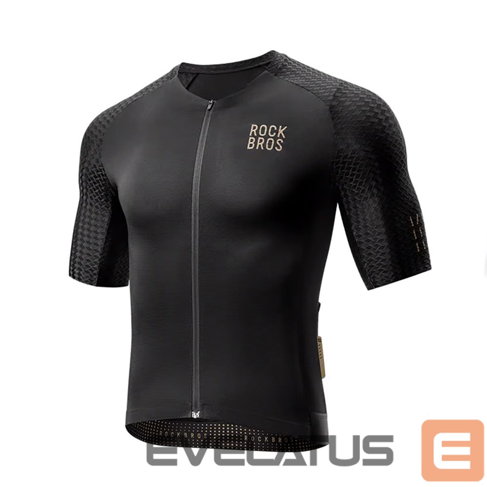 Bicycle accessory Rockbros Rockbros YDDX011 Diamond Short Sleeve Cycling Jersey Size XS - Black