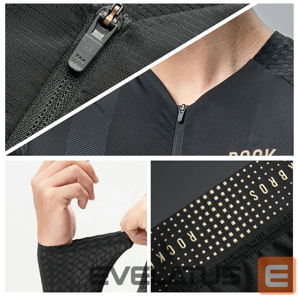 Bicycle accessory Rockbros Rockbros YDCX008 Diamond Long Sleeve Cycling Jersey Size S - Black