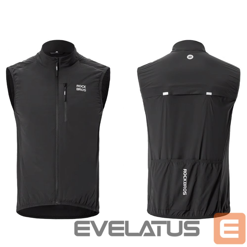 Bicycle accessory Rockbros Rockbros MJ012 thermal vest size XXL - black