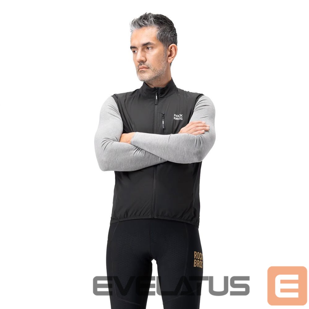 Bicycle accessory Rockbros Rockbros MJ012 thermal vest size XXL - black