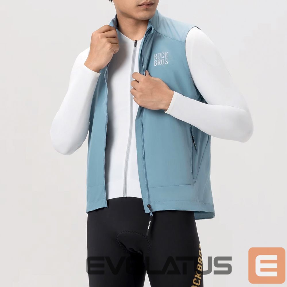 Bicycle accessory Rockbros Rockbros YDMJ003 Windproof Vest Spring/Autumn Size S - Blue