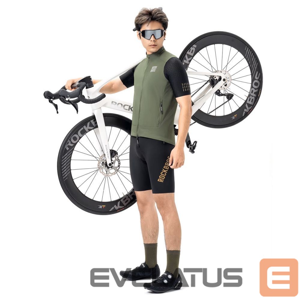 Bicycle accessory Rockbros Rockbros YDMJ003 Spring/Autumn Windproof Vest Size M - Green