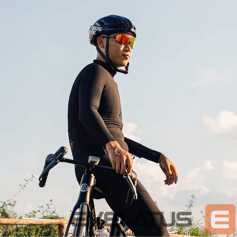 Bicycle accessory Rockbros Rockbros YDWT020 Diamond cycling jersey spring/autumn/winter size S - black