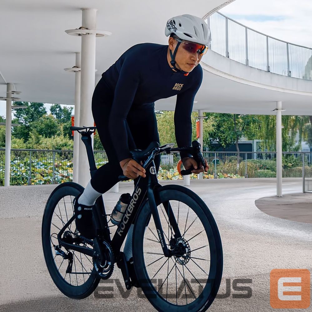 Bicycle accessory Rockbros Rockbros YDWT020 Diamond cycling jersey spring/autumn/winter size M - black