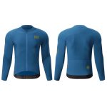 Bicycle accessory Rockbros  Rockbros YDWT020 Diamond Spring/Autumn/Winter Cycling Jersey Size XL - Blue 