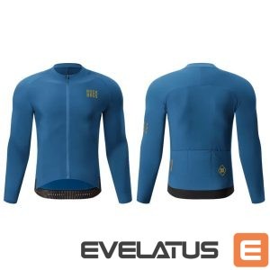 Bicycle accessory Rockbros  Rockbros YDWT020 Diamond Spring/Autumn/Winter Cycling Jersey Size XL - Blue 