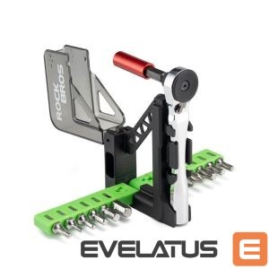 Bicycle accessory Rockbros  Rockbros Bike Tool Set with Mini Ratchet and Bits - Translucent Green 