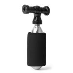Bicycle accessory Rockbros  Rockbros CO₂ pump, aluminum alloy valve head, cartridge-free, Presta/Schrader compatible - black 