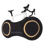 Bicycle accessory Rockbros  Rockbros D95 Elastic Cover Compatible with 26-29 Inch Gravel, Mountain, City, Road Bikes 700C (71×152 cm) - Black 