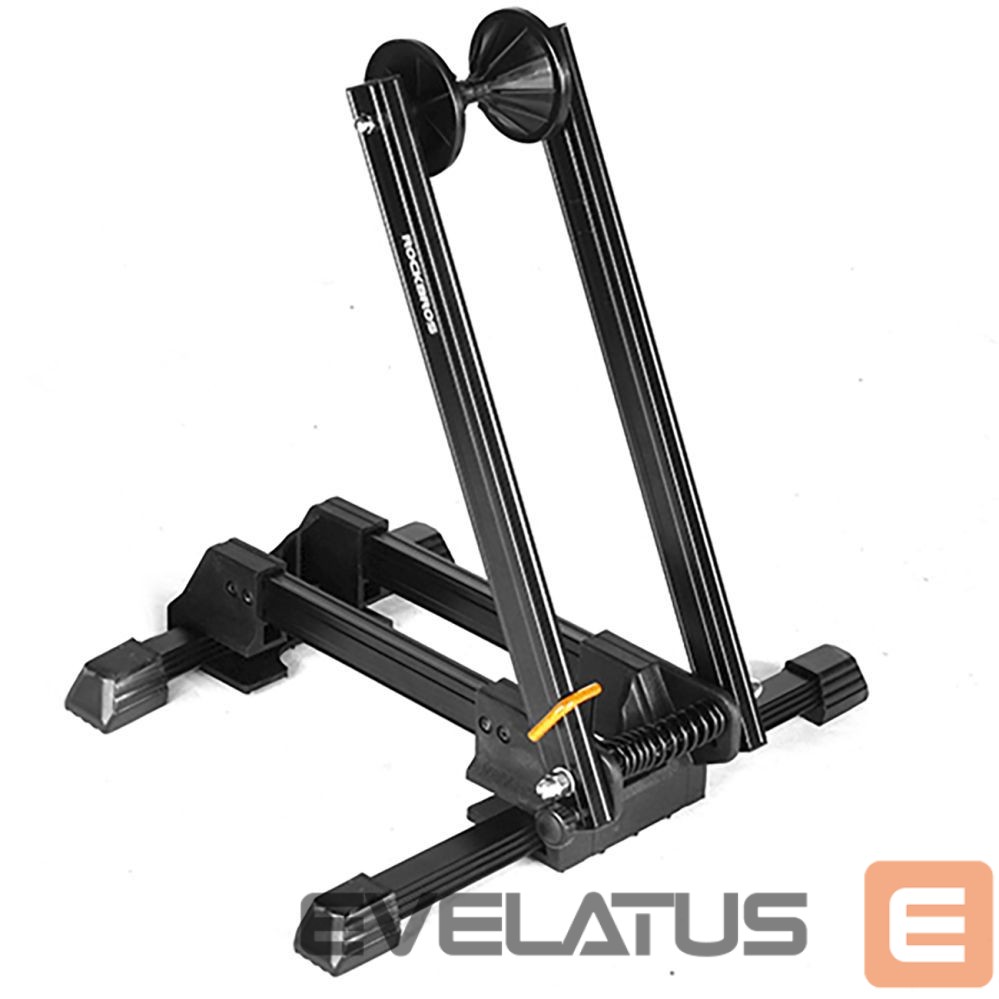 Bicycle accessory Rockbros Rockbros T30 Folding Bike Stand for Front or Rear Wheel Compatible with 24-27.5 Inch and 700C Wheels - Black