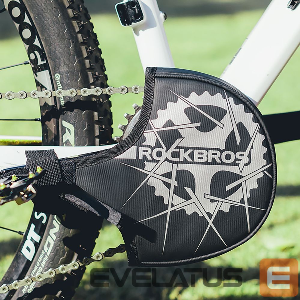 Bicycle accessory Rockbros Rockbros D76 Crankset Transport Cover - Black and Gray