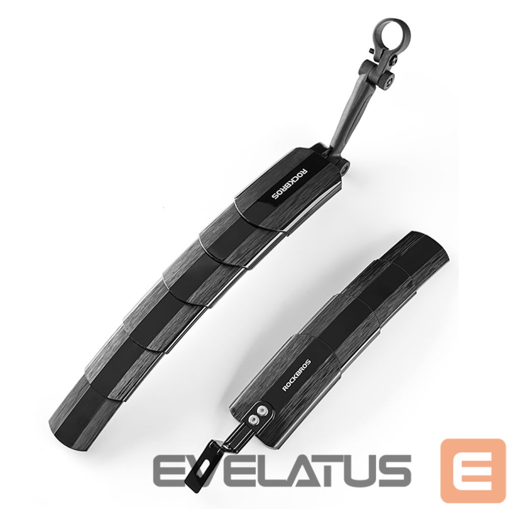Bicycle accessory Rockbros Rockbros FK-810 Folding Telescopic Bicycle Fender Set - Black