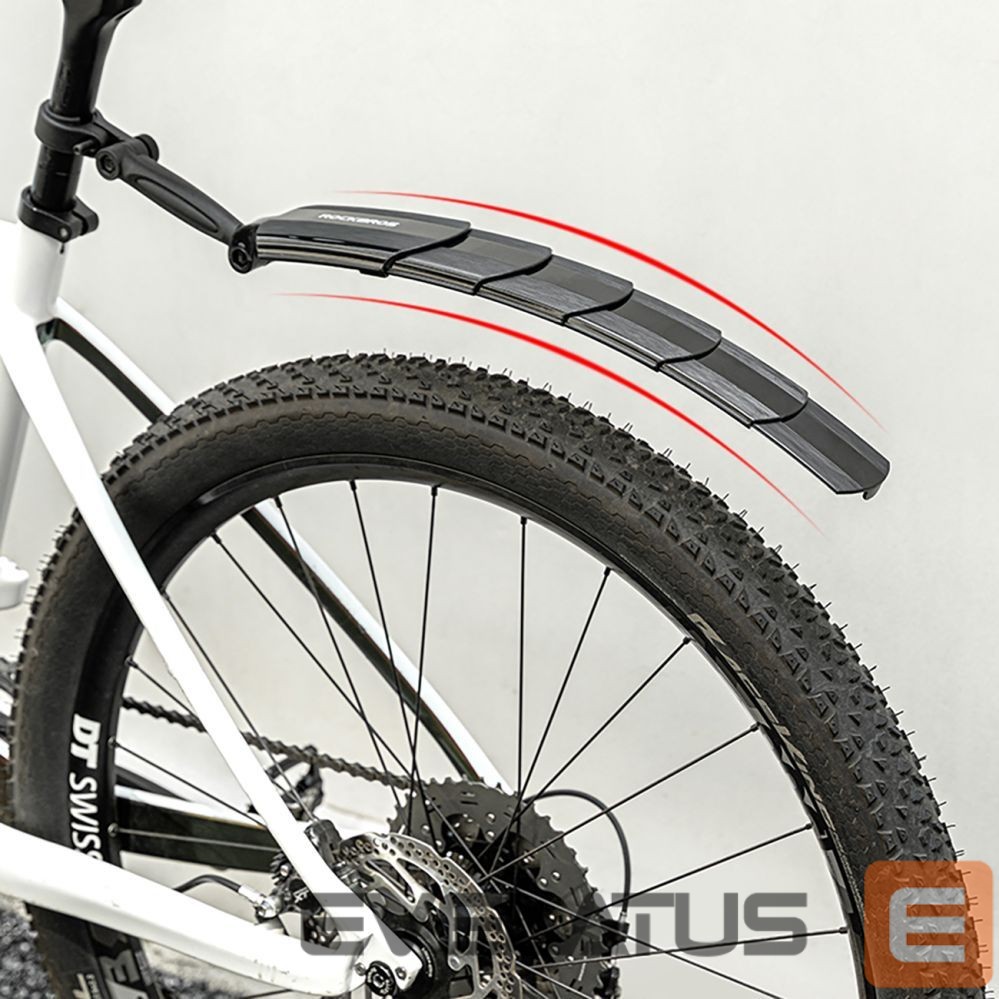 Bicycle accessory Rockbros Rockbros FK-810 Folding Telescopic Bicycle Fender Set - Black
