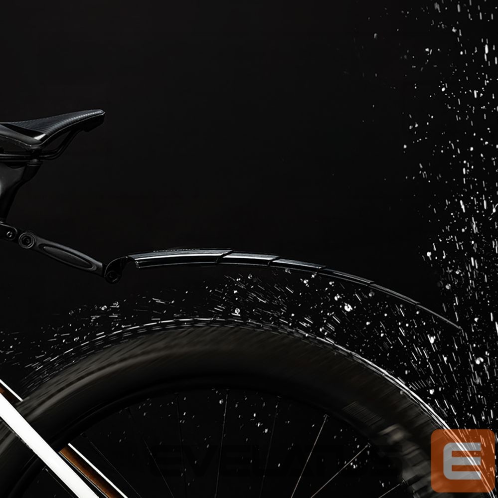 Bicycle accessory Rockbros Rockbros FK-810 Folding Telescopic Bicycle Fender Set - Black
